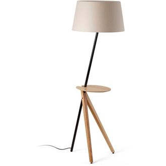 Faro Barcelona Treewood Tray L&aacute;mpara Pie Fresno