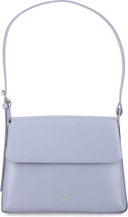 A.P.C. Smooth Leather Virginie Flap Shoulder Bag