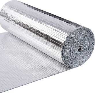 OEM Papel De Burbujas De Doble Cara De Aluminio Aislante T&eacute;rmico De 3,3 Mm, Resistente Al Calor, Reflector De Radiador Y Protecci&oacute;n Contra El Fr&iacute;o, Ideal 