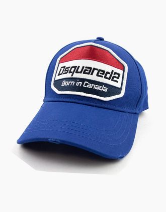 Dsquared2 Mens Dsquared2 Born In Canada Cap Blue - Size: OS