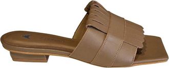Carrano Womens Carole Sandal In Mocha