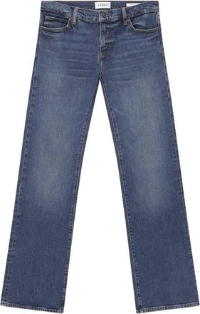 Frame Denim Straight Jeans - Dames - Regular Fit Jeans - Blauw - W28 - Denim - Jeans