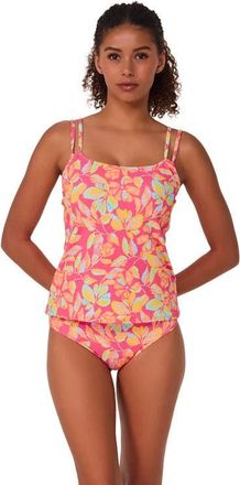 Sunsets Taylor Tankini Swimsuit Top - DD Cup in Magic Hour Crepe at Nordstrom, Size 36