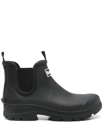 Barbour Nimbus boots - women - Fabric/Rubber/Rubber - 4 - Black