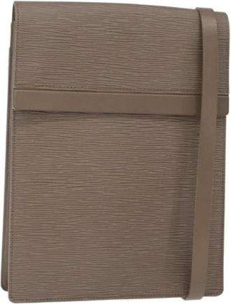 Louis Vuitton Pre-owned Cross Body Bags, female, Gray, Size: ONE SIZE Pre-owned Vintage Cross Body Bag