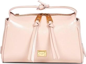 Dolce & Gabbana Borsa tote Vittoria in pelle con nodo - Rosa