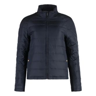 Thom Browne Jassen, Dames, Blauw, S, Nylon, Techno-nylon Down Jacket