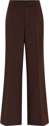 C.Ro Wijde broek - Dames - Wijde Broeken - Bruin - L - Broeken