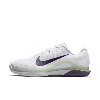 Nike Mens Vapor 12 Hard Court Tennis Shoes in White | FV5552-108