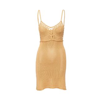 Romeo Gigli G Gigli Crochet Dress - 00s
