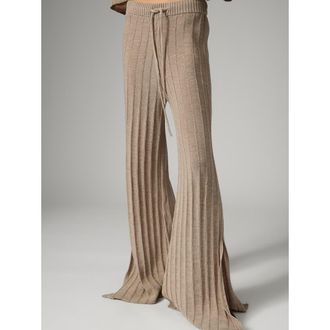 Day Birger Et Mikkelsen Tachia Linen Blend Wide Leg Pants in Cobblestone at Nordstrom, Size Xx-Large