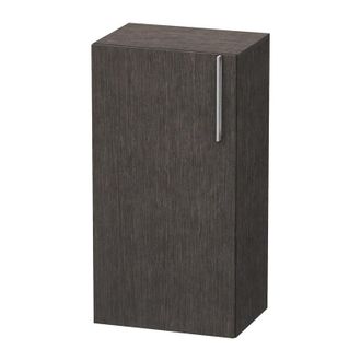 Duravit Armario Semi Alto Duravit Vero, 1156, Bisagra De Puerta Izquierda, 500mm, Color (frente/cuerpo): Roble Oscuro Cepillado Chapa De Madera Aut&eacute;ntica - Ve