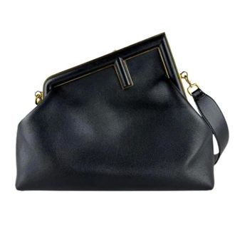 Fendi Pre-owned Vintage Shoulder Bag - Dames - Pre-owned - Zwart - Maat: ONE Size Leer