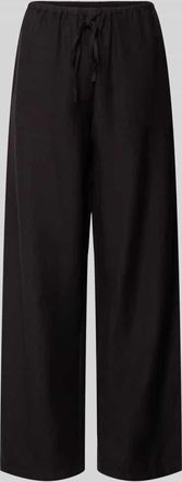 Vila Stoffhose aus Viskose-Mix Modell PRISILLA in Black, Gr&ouml;&szlig;e 34