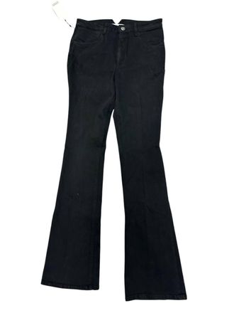 SPRWMN Womens Micro Flare Jean In Black