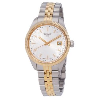Tissot Ballade Quartz Silver Dial Ladies Watch T1562102203100