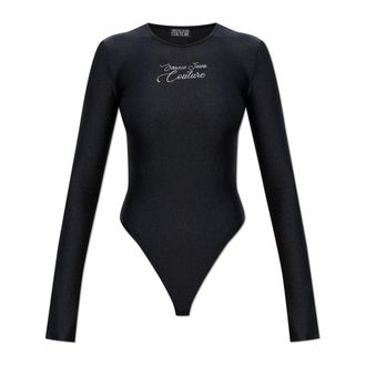 Versace Jeans Couture Dames, Tops, Zwart, Maat: 2XS