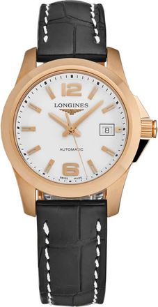Longines Conquest Automatic White Dial Ladies Watch L3.276.8.16.3