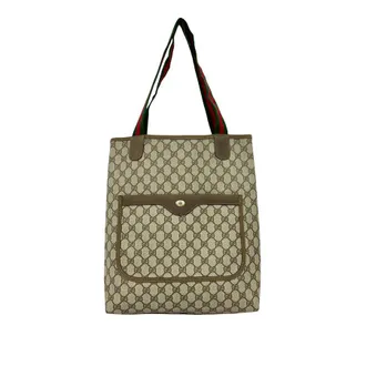 Gucci Pre-owned Gucci GG Supreme Web Tote Ladies UZ76HE7CLF3QV8B2