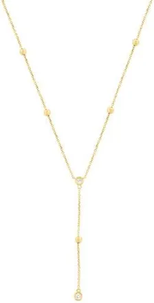 Effy Diamond Y Necklace in Gold at Nordstrom Rack, Size 18