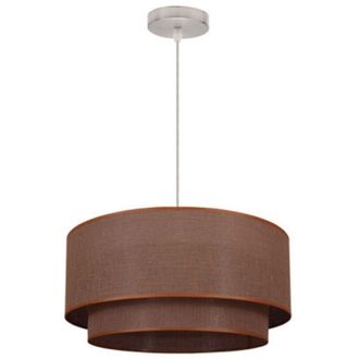 Fabrilamp Colgante Altea Marr&oacute;n Regulable D50