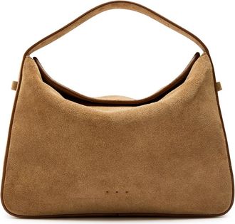 Aesther Ekme Soft Baguette Suede Cross-body bag - Tan - One Size