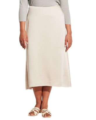 Vince Draped Slip Skirt