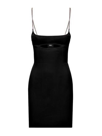 GCDS Jersery dress with back logo