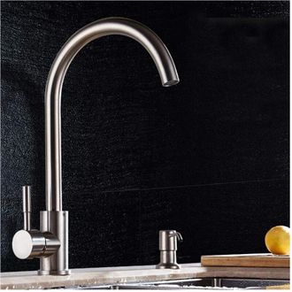 Trade Shop Trade Shop - Miscelatore Rubinetto Esy52812 Lavello Canna Alta Monocomando Rubinetteria