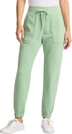 Tommy Bahama Marina del Mar Cotton Fleece Joggers in Granite Green at Nordstrom, Size X-Small