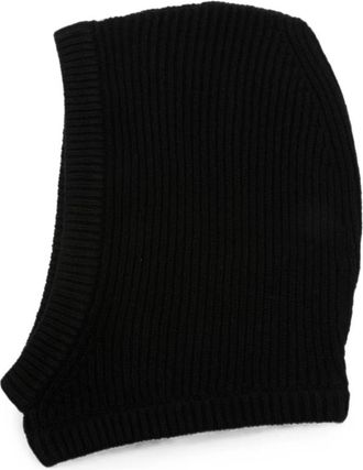 Rick Owens Ribbed-knit Balaclava