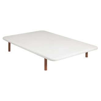 Pikolin Base tapizada 105x190cm PIKOLIN Blanco 4 Patas Montaje incl