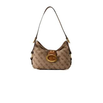 Guess Camden Mini Shoulder Bag - female - Guess - Shoulder Bags - Beige - ONE SIZE - Bags