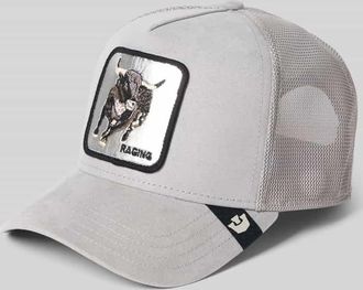 Goorin Brothers Gr&ouml;&szlig;enverstellbare Trucker Cap Modell Silver Bull in Mittelgrau, Gr&ouml;&szlig;e 1