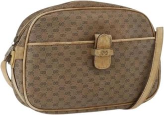 Gucci Pre-owned Vintage Cross Body Bag - Dames - Vintage Schoudertas - Beige - ONE Size - Vintage
