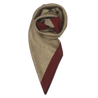 Borbonese Accessoires, Dames, Veelkleurig, ONE Size, Silk Foulard