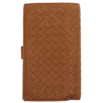 Bottega Veneta unisex, Pre-owned, Bruin, Maat: ONE Size Leer