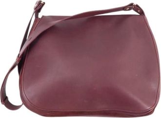 Cartier Pre-owned Cross Body Bags, female, Red, Size: ONE SIZE Pre-owned Must Shoulder Bag