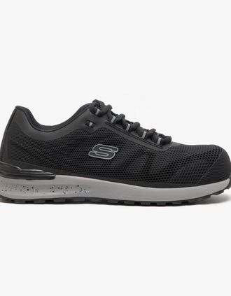 Skechers Mens Skechers Work 77180EC BULKLIN - LYNDALE Mens Safety Trainers Black - Size: 10.5