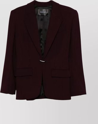 MUGLER flap pockets tailored jacket