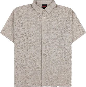 Pleasures Camicia Lacy - Toni neutri