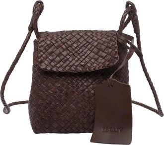 Ibeliv Romance Crossbody Tas - Dames - Schoudertassen - Bruin - ONE Size - Leer - Tassen