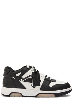 Off-white Out Of Office Panelled Leather Sneakers - White And Black - 45 (IT45 / UK11)