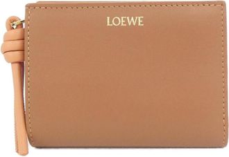 Loewe Brown Leather Wallet (Tri-Fold) (Pre-Owned)