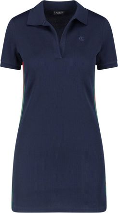 Gucci Abito Mini In Jersey Di Cotone