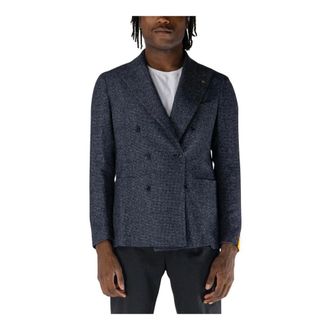 Tagliatore Heren, Jassen, Blauw, Maat: 2XL