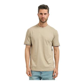 HUGO BOSS Heren, Tops, Beige, Maat: XL Katoen