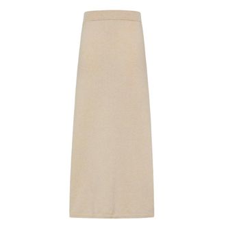 Peuterey Rokken, Dames, Beige, M, Wol, Tariquet Lange Rok