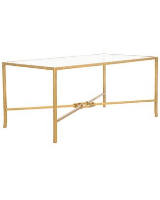 Safavieh Couture Tauri Forged Metal Rectangle Coffee Table