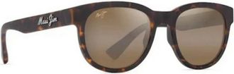 Maui Jim Maoli Zonnebril - Heren - Zonnebrillen - Bruin - 52 MM - Nylon - Accessoires